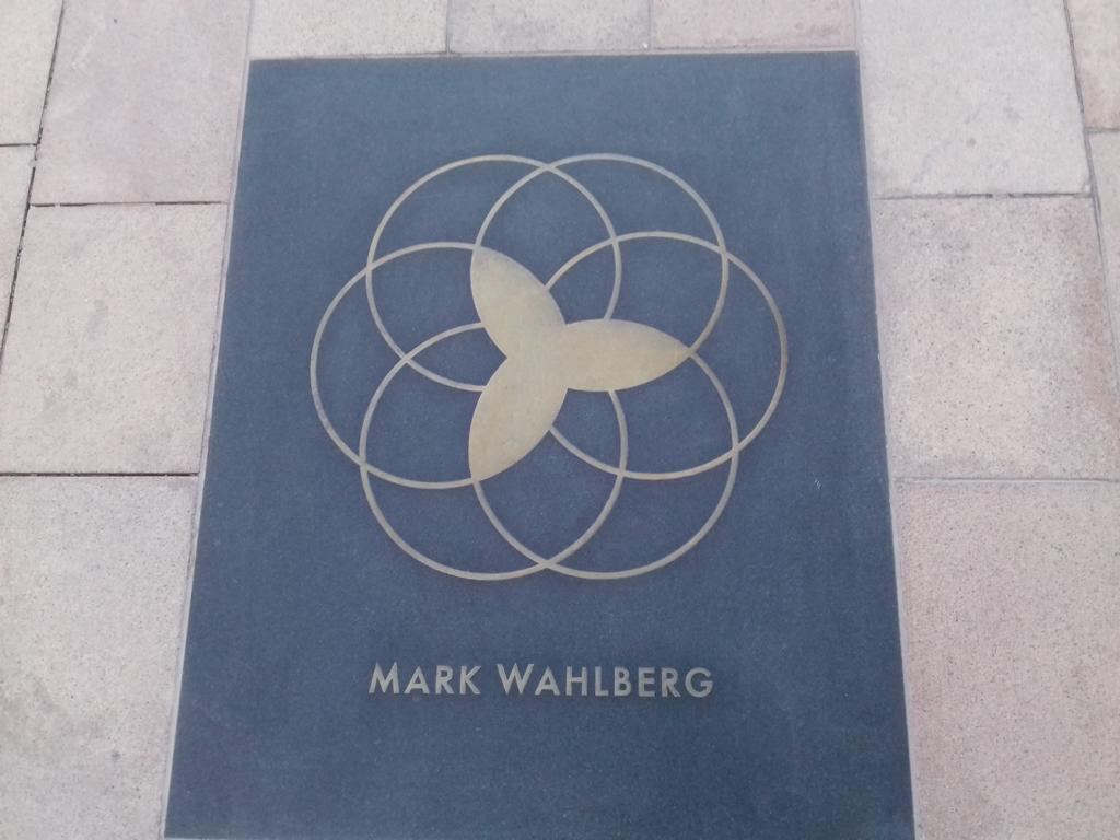Mark Wahlberg walk of fame Dubai Mark Wahlberg walk of fame Dubai